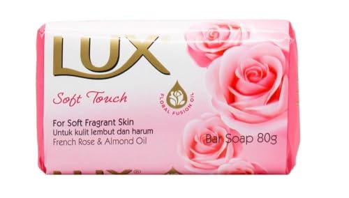Lux Seife Soft Touch, Rosa und Mandelöl, 80 g, mehrfarbig, Einheitsgröße