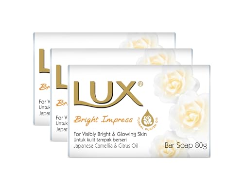 Lux Bright Impress Camellia & Citrus Oil Seife | 3 Soap Bars