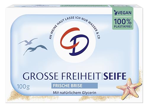 CD MILDE SEIFE GROSSE FREIHEIT 'frische Brise' 100G vegan & ohne Mikroplastik